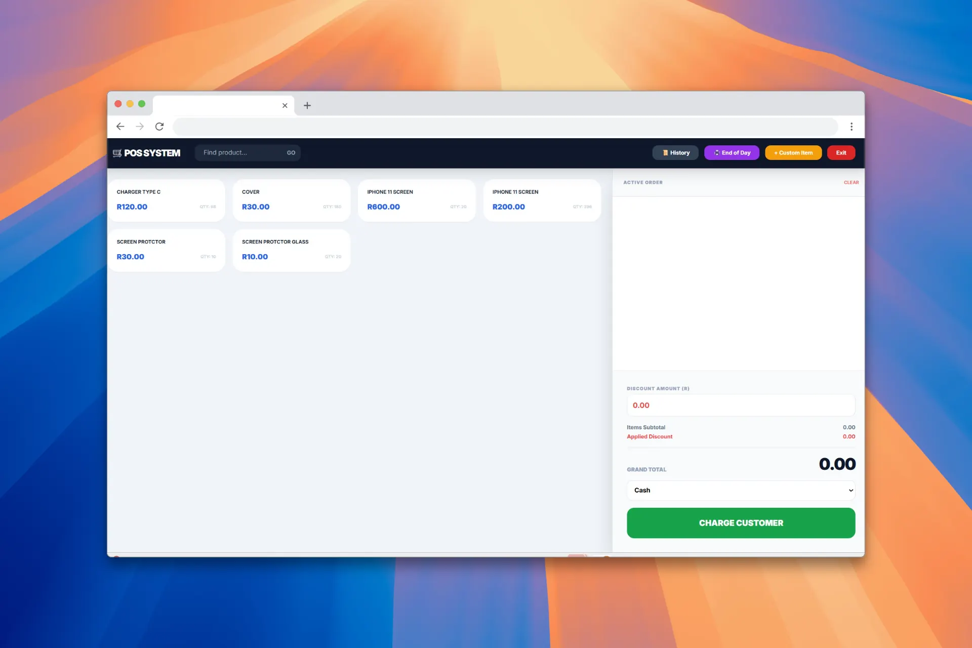 RepairHub repair workflow showing repair stages and workshop progress